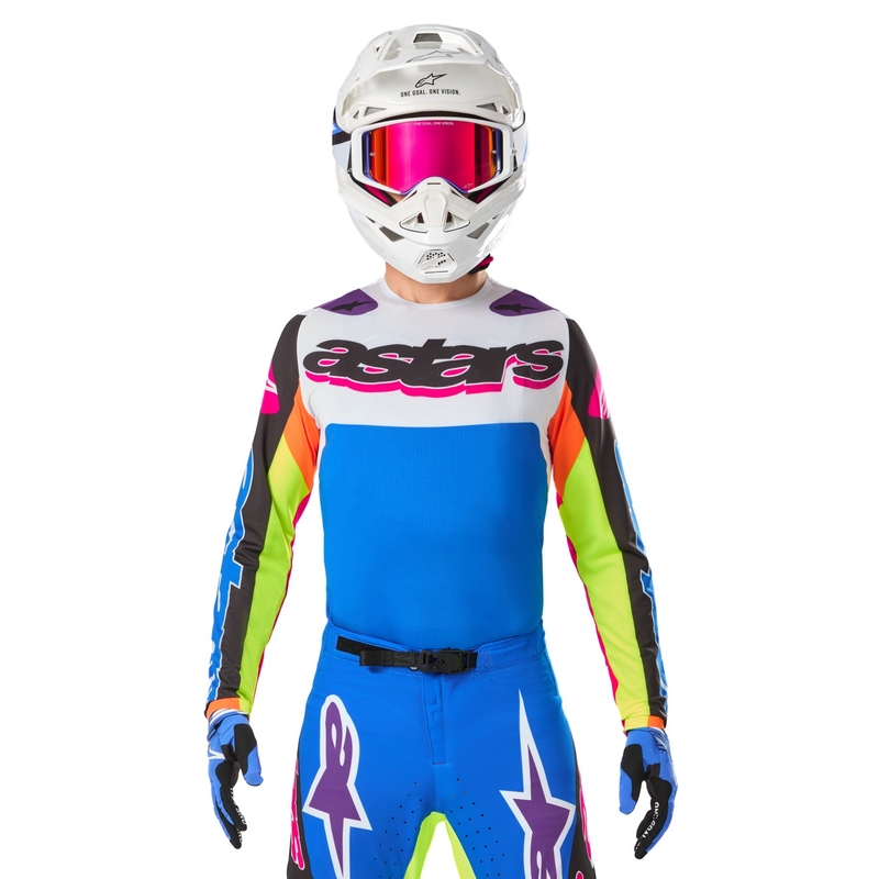 Alpinestars Supertech SX трико за мотокрос ограничено издание HAY многоцветен