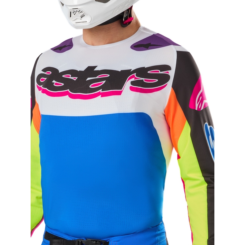 Alpinestars Supertech SX трико за мотокрос ограничено издание HAY многоцветен