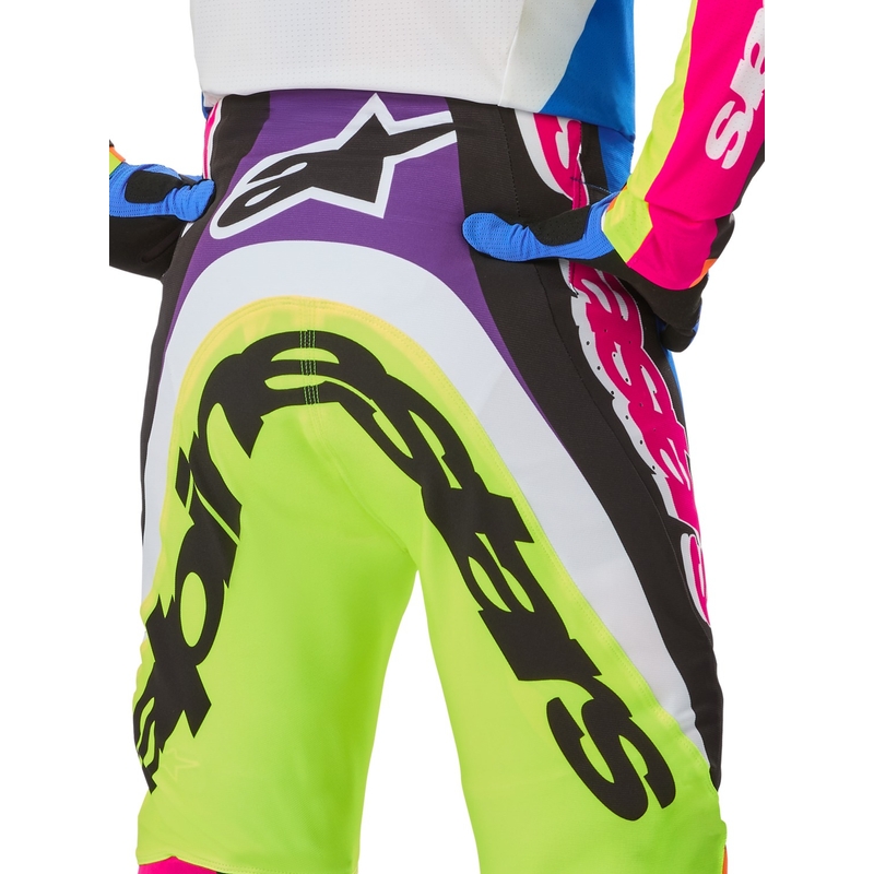Alpinestars SUPERTECH панталони за мотокрос ограничено издание HAY многоцветни