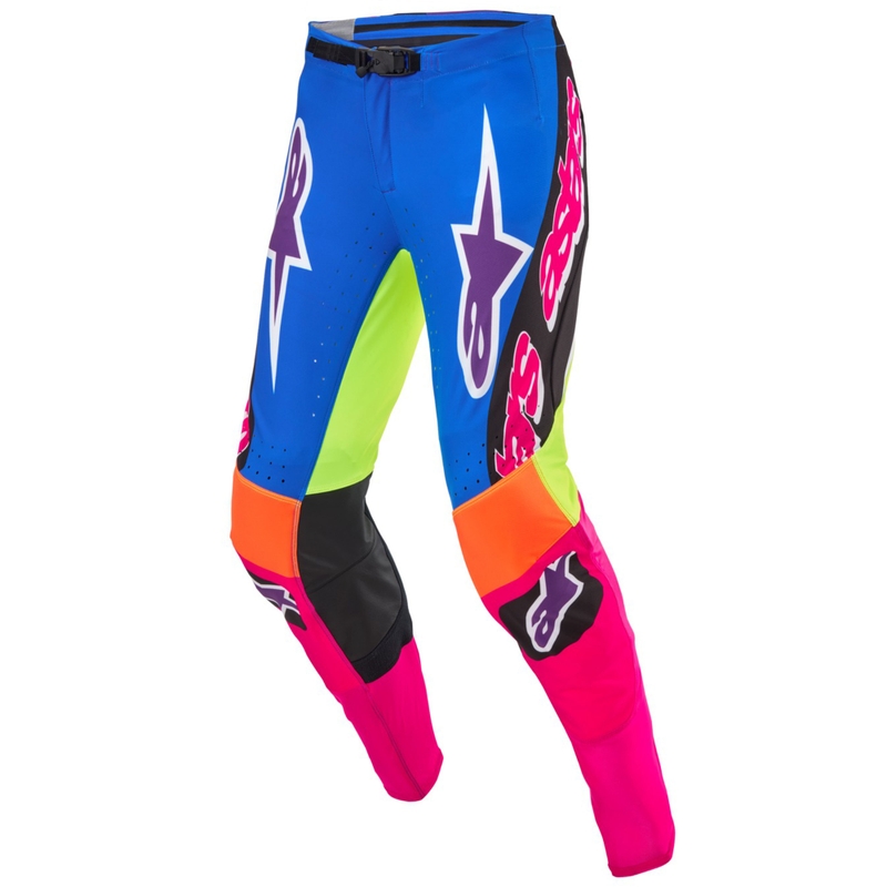 Alpinestars SUPERTECH панталони за мотокрос ограничено издание HAY многоцветни