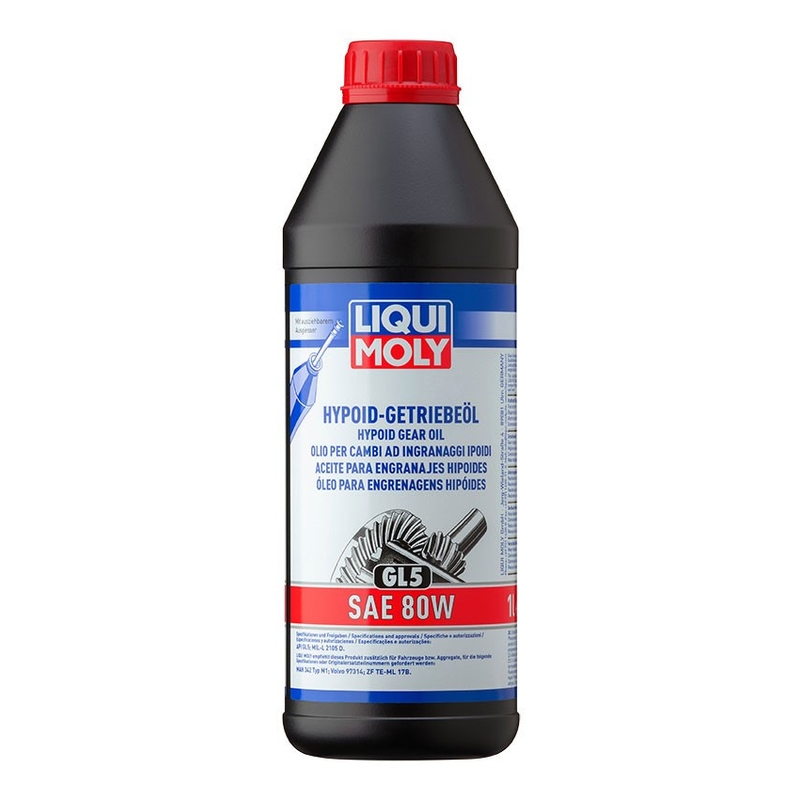 Хипоидно трансмисионно масло LIQUI MOLY SAE 80W 1л