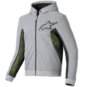 Мото суичър Alpinestars Chrome Air Sport сиво-черно-тъмно каки