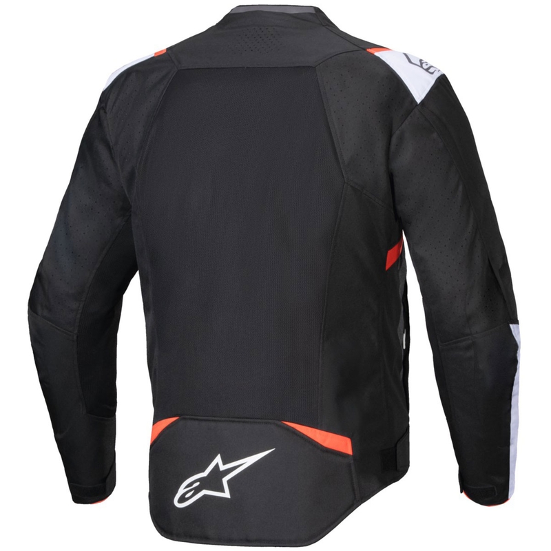Alpinestars T-SPS Air V2 мотоциклетно яке черно-бяло-флуо червено