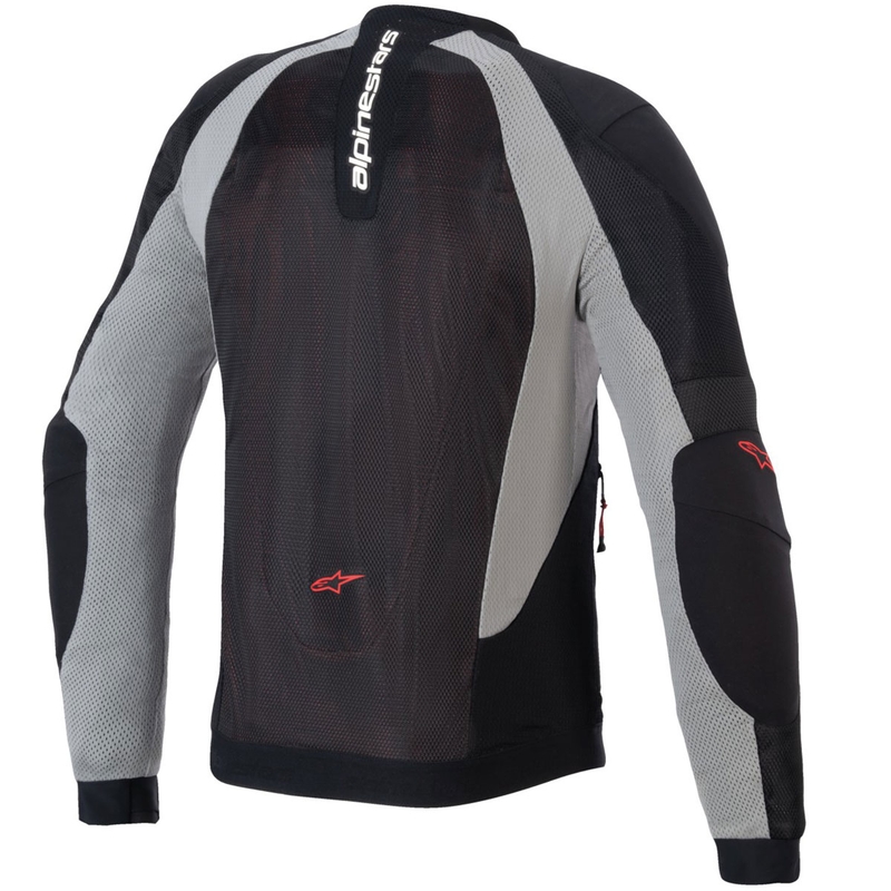 Мото яке Alpinestars TROOP-AIR черно-светло сиво-червено