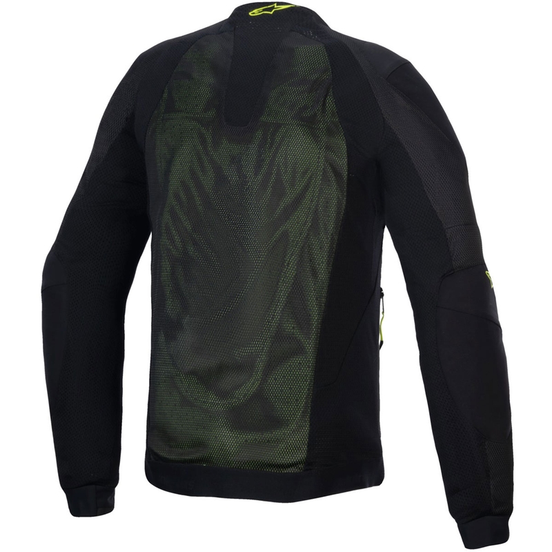 Мото яке Alpinestars TROOP-AIR черно-флуо жълто