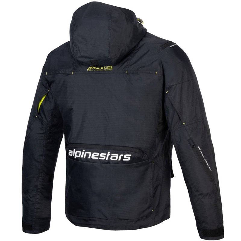 Мото яке Alpinestars MOGRESS AIR черно-лайм-бяло