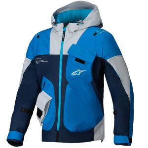 Мото яке Alpinestars MOGRESS AIR синьо-тъмно синьо-сиво