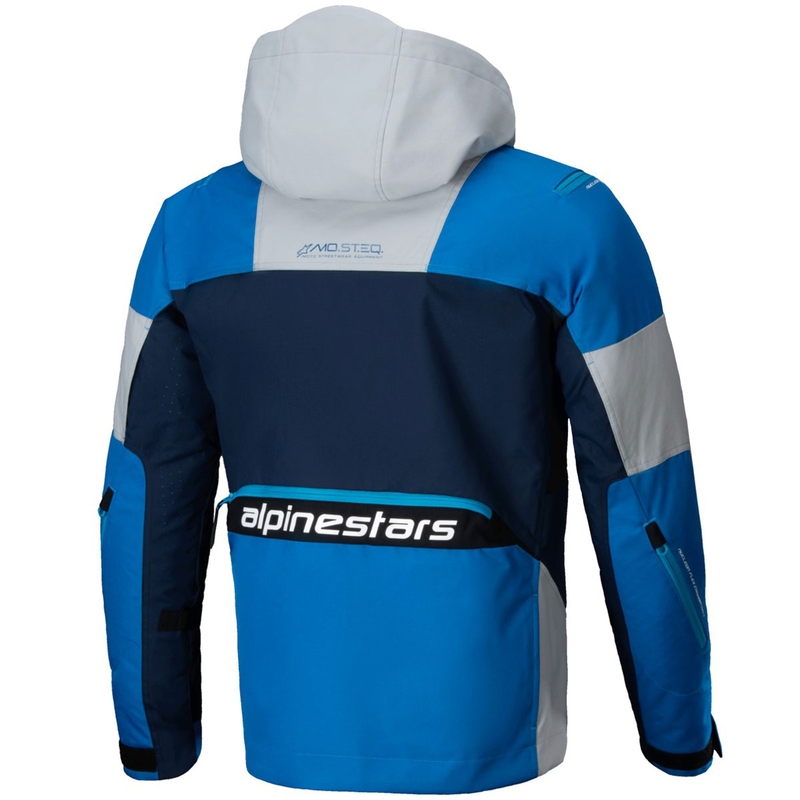 Мото яке Alpinestars MOGRESS AIR синьо-тъмно синьо-сиво