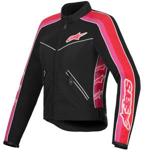Alpinestars STELLA T-DYNO AIR Дамско мотоциклетно яке Черно-Червено-Розово-Бяло