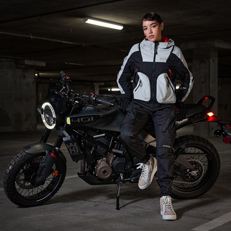 Дамско моторно яке Alpinestars MOLLY AIR черно-бадемово