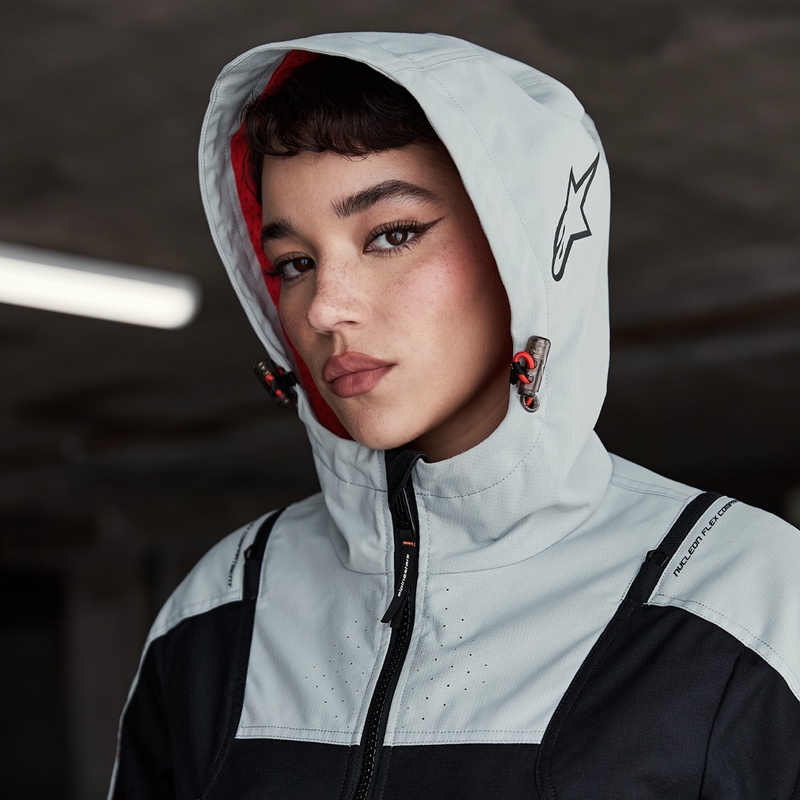 Дамско моторно яке Alpinestars MOLLY AIR черно-бадемово