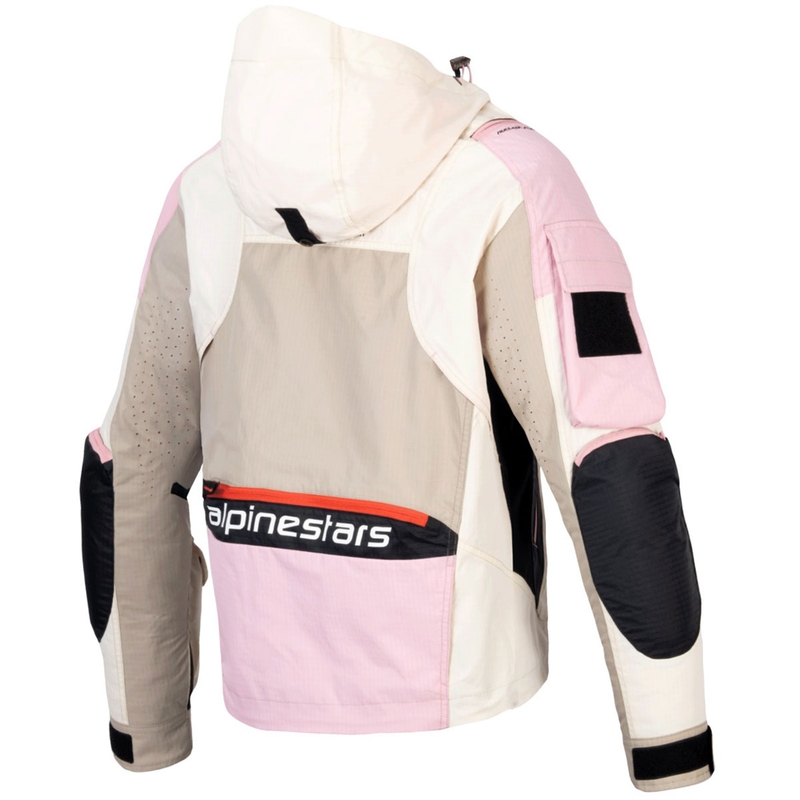 Дамско моторно яке Alpinestars MOLLY AIR пясъчно-розово-бадемово