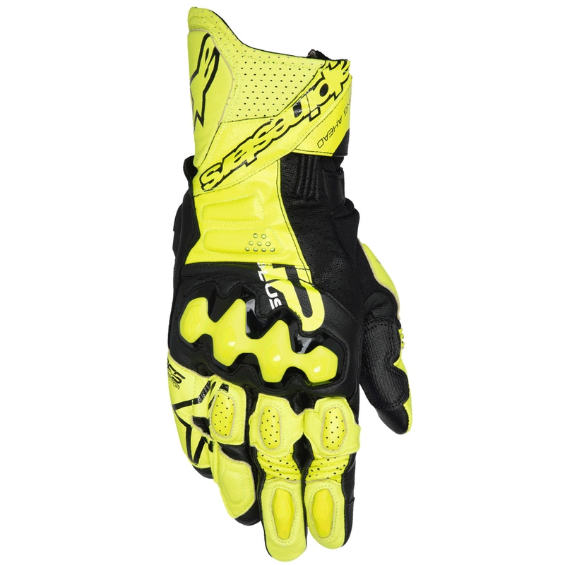 Мото ръкавици Alpinestars GP Plus R V3 fluo жълто-черни