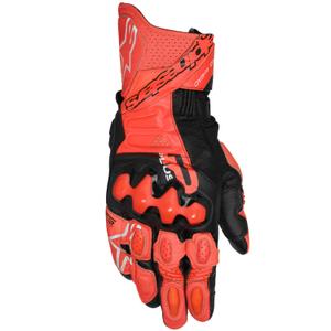 Мото ръкавици Alpinestars GP Plus R V3 червено-флуо червено-черно