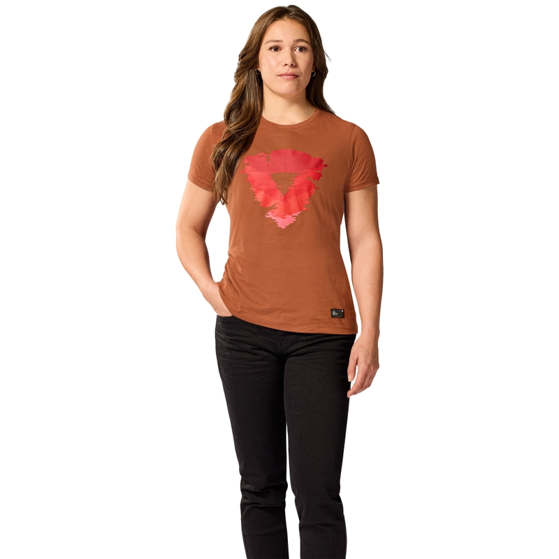 Дамска тениска Revit Heather червена