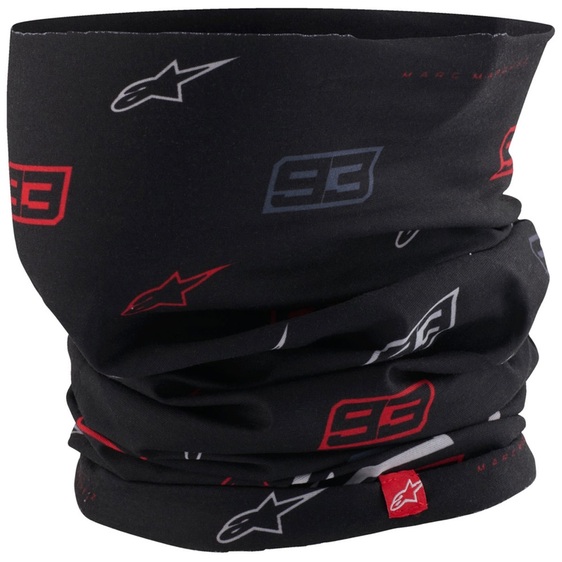 Колекция гети за врат Alpinestars MM93 черно-сиво-червено