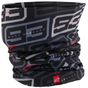 Колекция гети за врат Alpinestars MM93 черно-бяло-сиво-червено