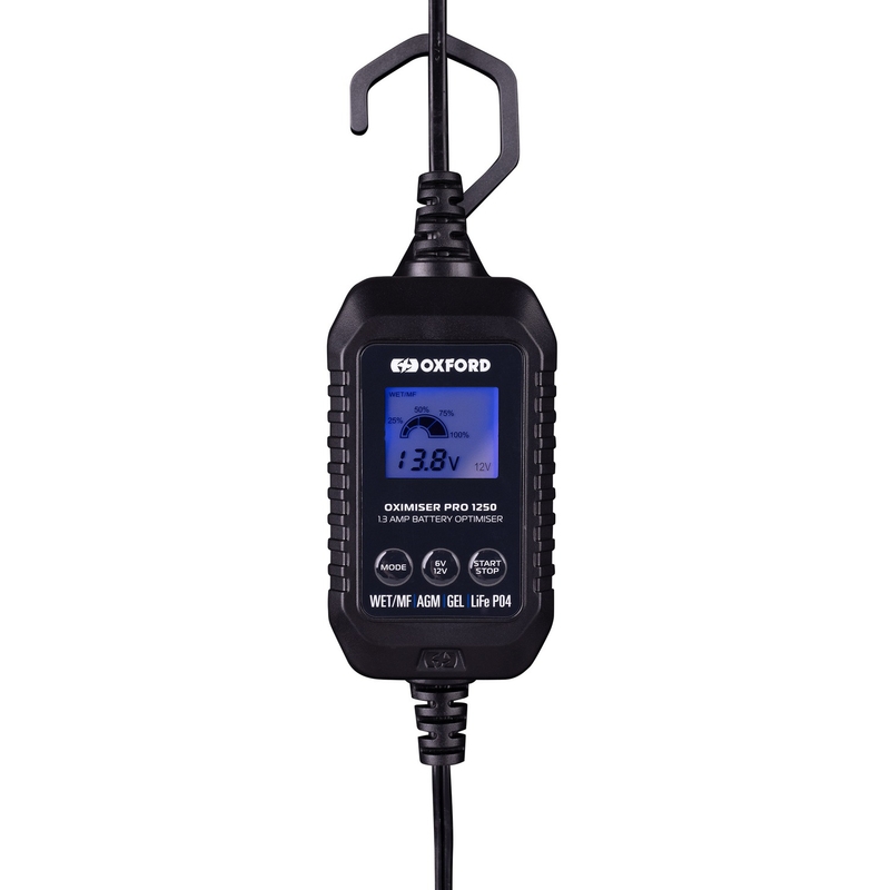 Зарядно за акумулатор Oxford Oximiser Pro 1250 1.3A, 6/12V, 3.5-40Ah