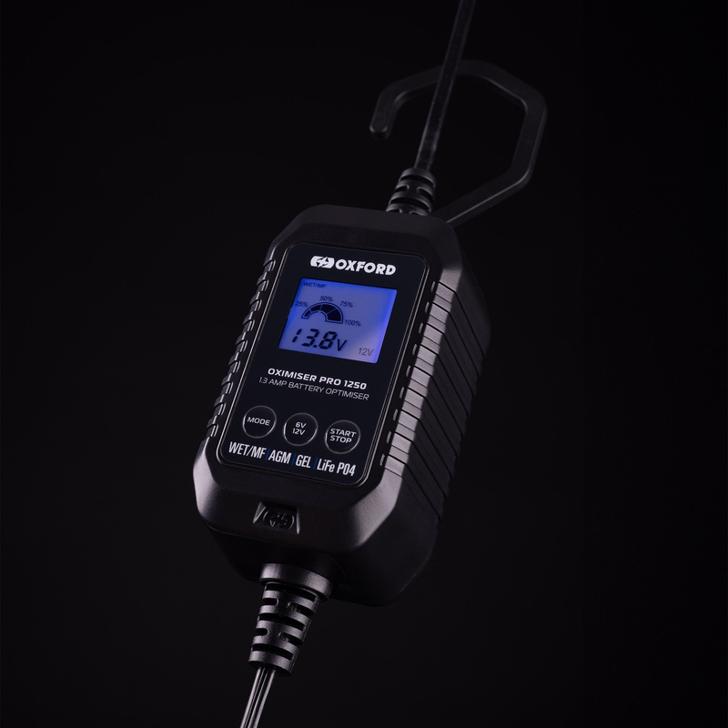 Зарядно за акумулатор Oxford Oximiser Pro 1250 1.3A, 6/12V, 3.5-40Ah