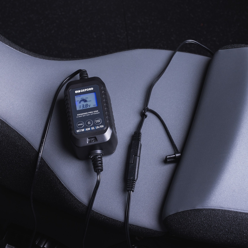 Зарядно за акумулатор Oxford Oximiser Pro 1250 1.3A, 6/12V, 3.5-40Ah