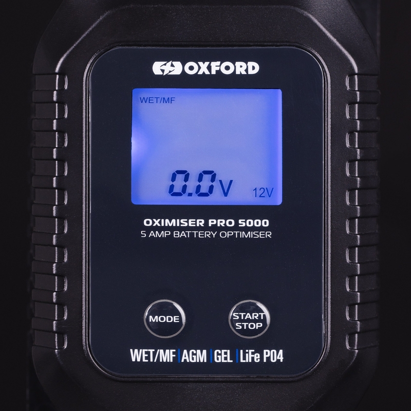 Зарядно за акумулатор Oxford Oximiser Pro 5000 5A, 12V, 40-120Ah