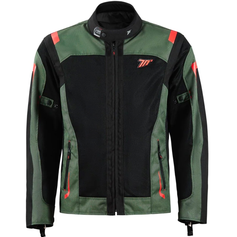 Червено мотоциклетно яке Seventy Degrees SD-JT66 Sahara Khaki