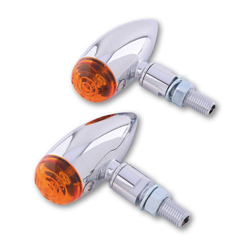 Мото мигачи Highsider Smart Micro-bullet хром