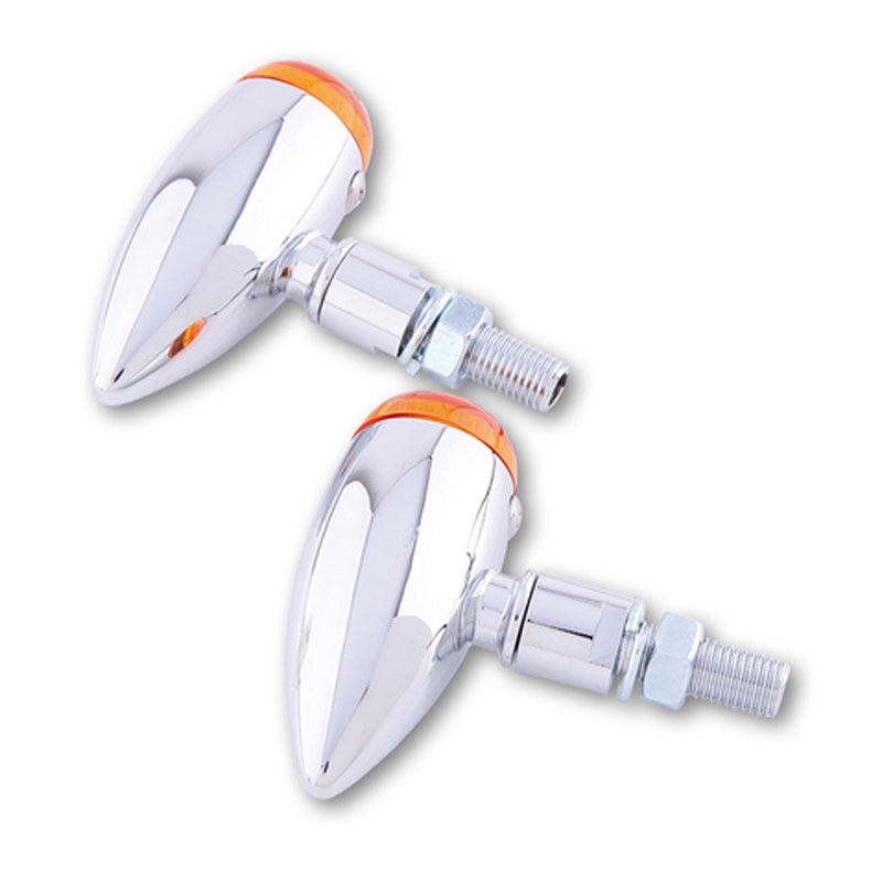 Мото мигачи Highsider Smart Micro-bullet хром