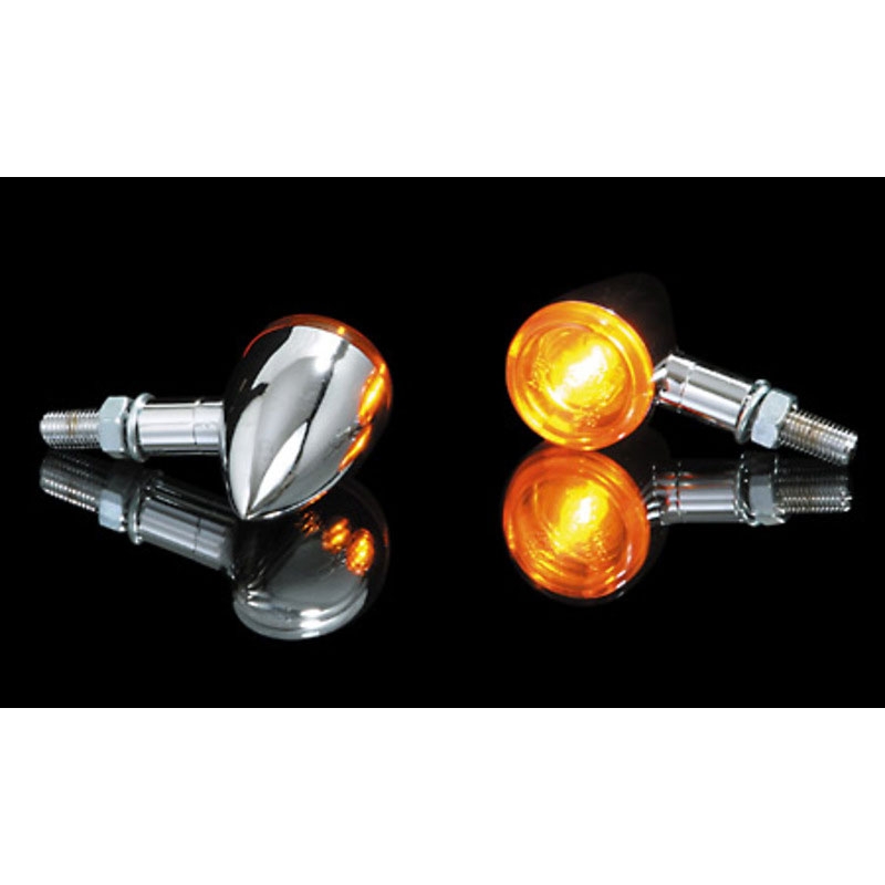 Мото мигачи Highsider Smart Mini Bullet хром