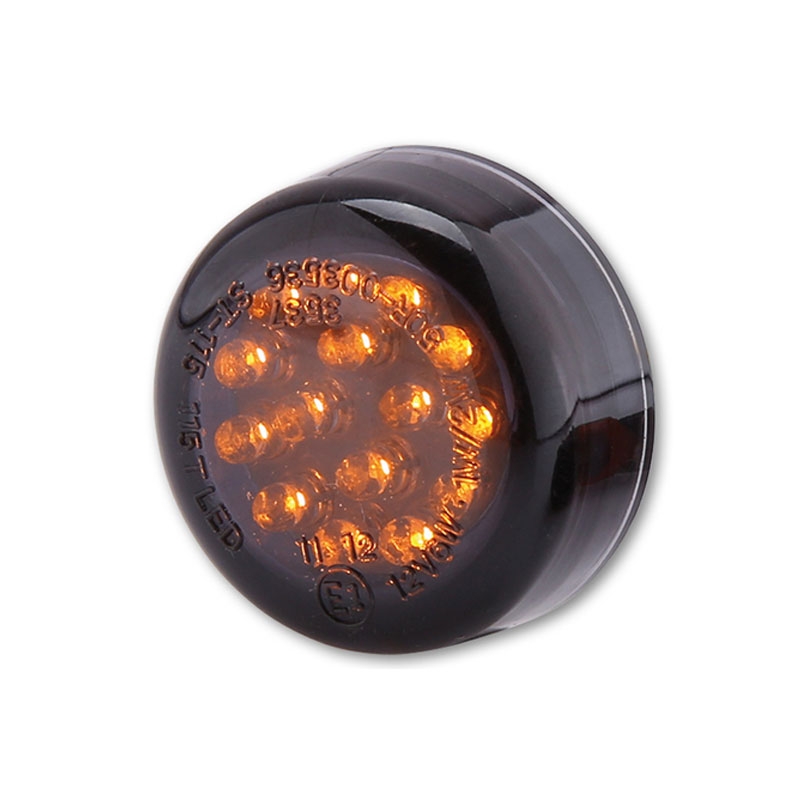 Highsider Smart LED Disc мотоциклетни мигачи черни