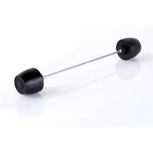 Axle sliders PUIG PHB19 black without color cap