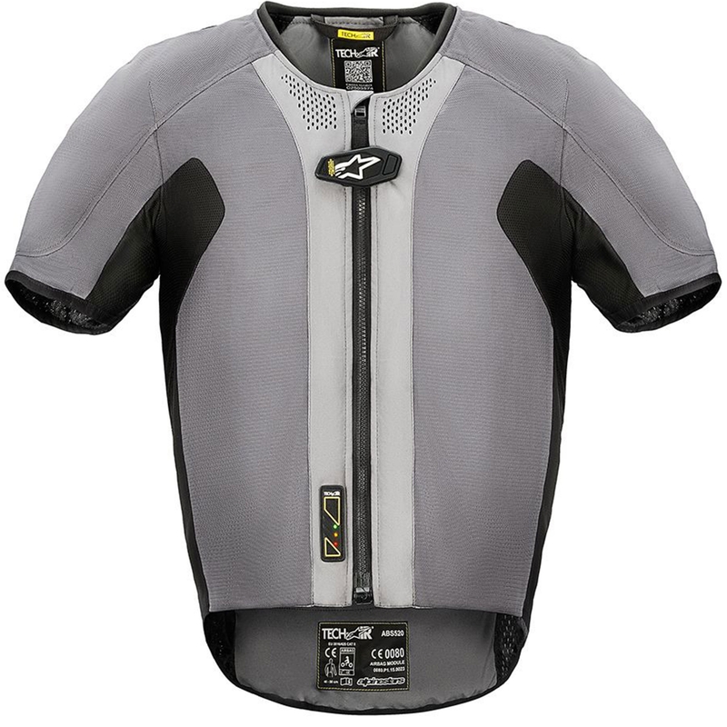 Alpinestars TECH-AIR®5 system airbag жилетка сиво-черна
