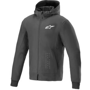 Мото суичър Alpinestars Radium Tech Hoodie черно-бял