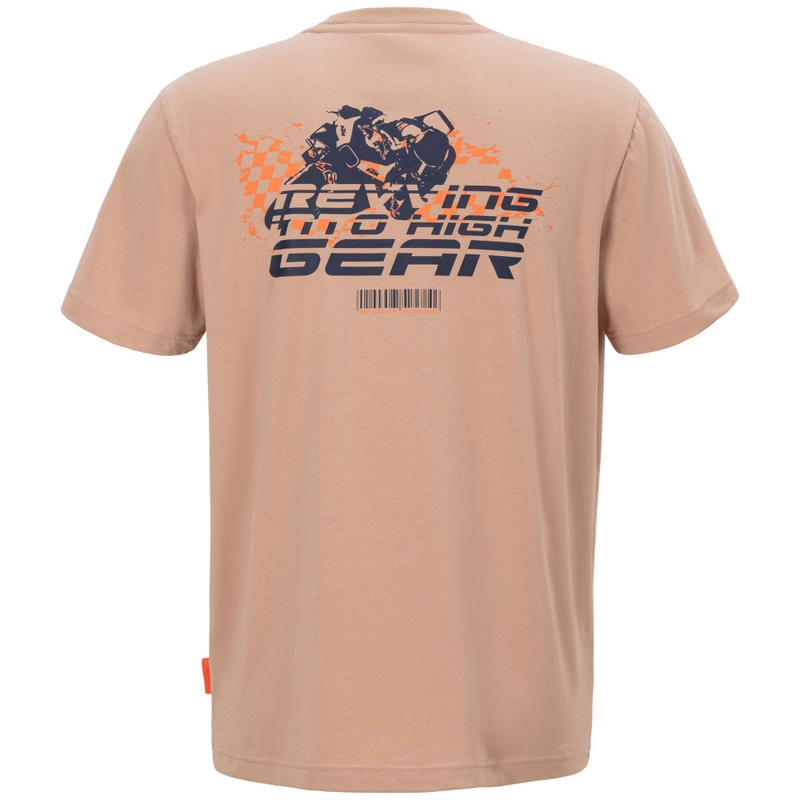 Тениска KTM Red Bull Racing Gear бежова