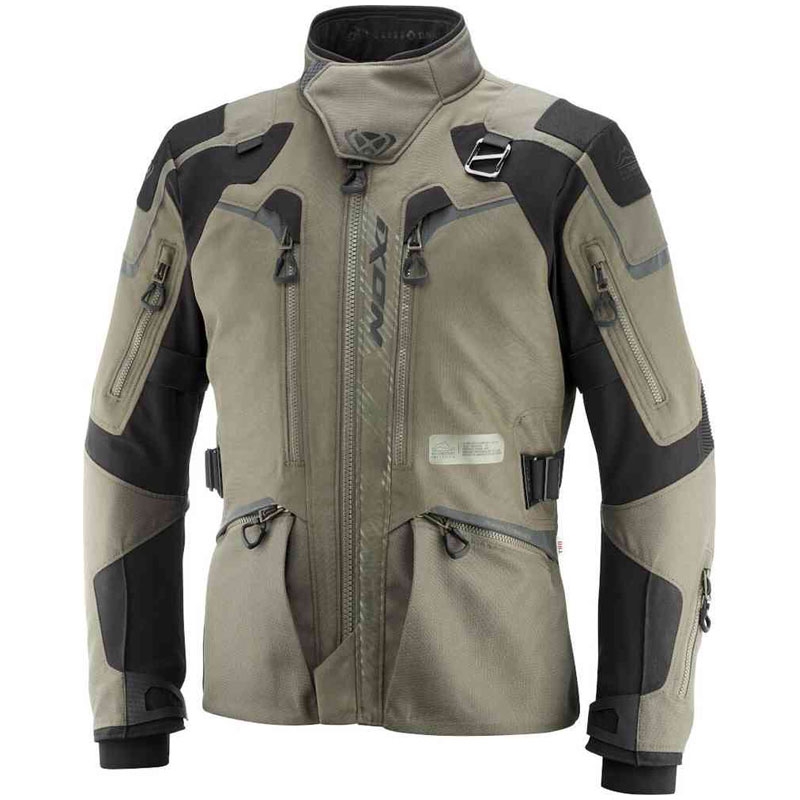 Мотоциклетно яке IXON Odin khaki-black