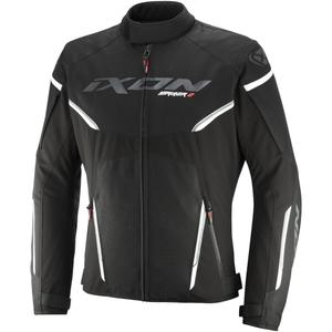 Мото яке IXON Striker 2 черно-бяло