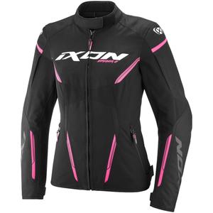 Дамско моторно яке IXON Striker 2 Lady черно-розово