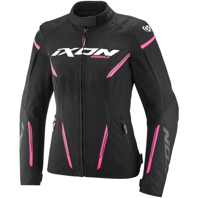 Дамско мотоциклетно яке IXON Striker 2 Lady черно и розово