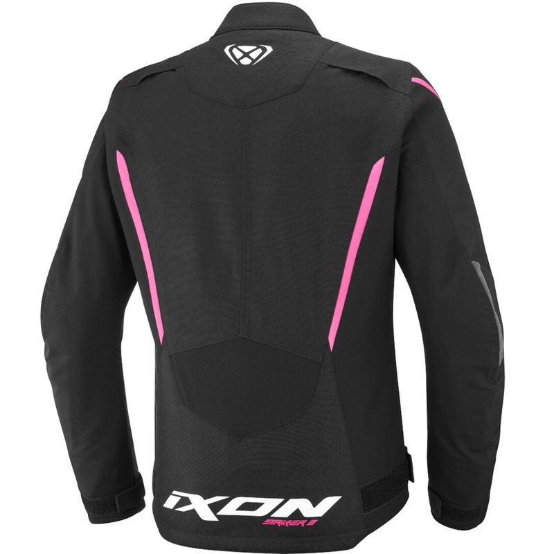 Дамско мотоциклетно яке IXON Striker 2 Lady черно и розово