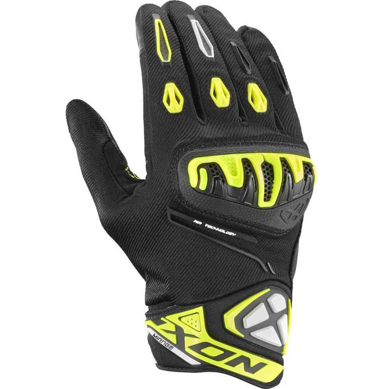 Ръкавици за мотоциклет IXON Mirage Air black-fluo yellow