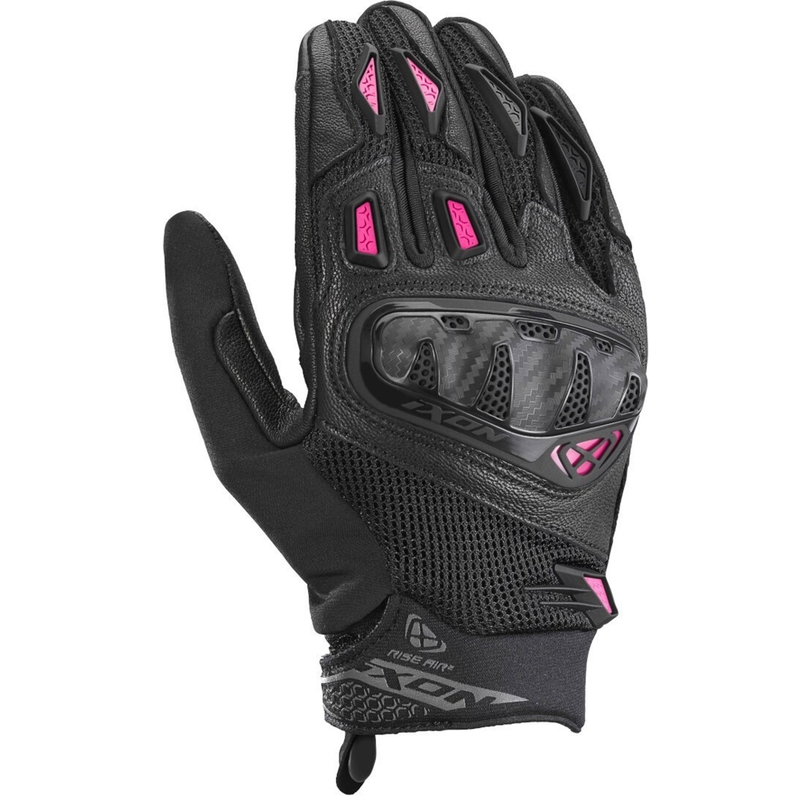 Дамски ръкавици за мотоциклетизъм IXON Rise Air 2 Black and Pink