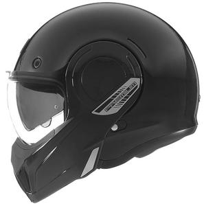 NOX PREMIUM Stratos каска за мотоциклет с отваряне, матово черна