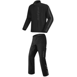 Двукомпонентен дъждобран Seventy Degrees SD-S5 Monsoon Suit черно-черен