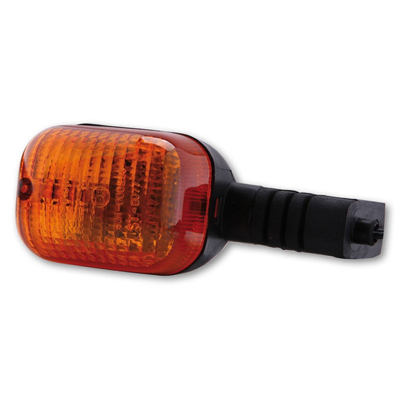 Мигач за мотоциклет Highsider Smart Duc Style черно-оранжев
