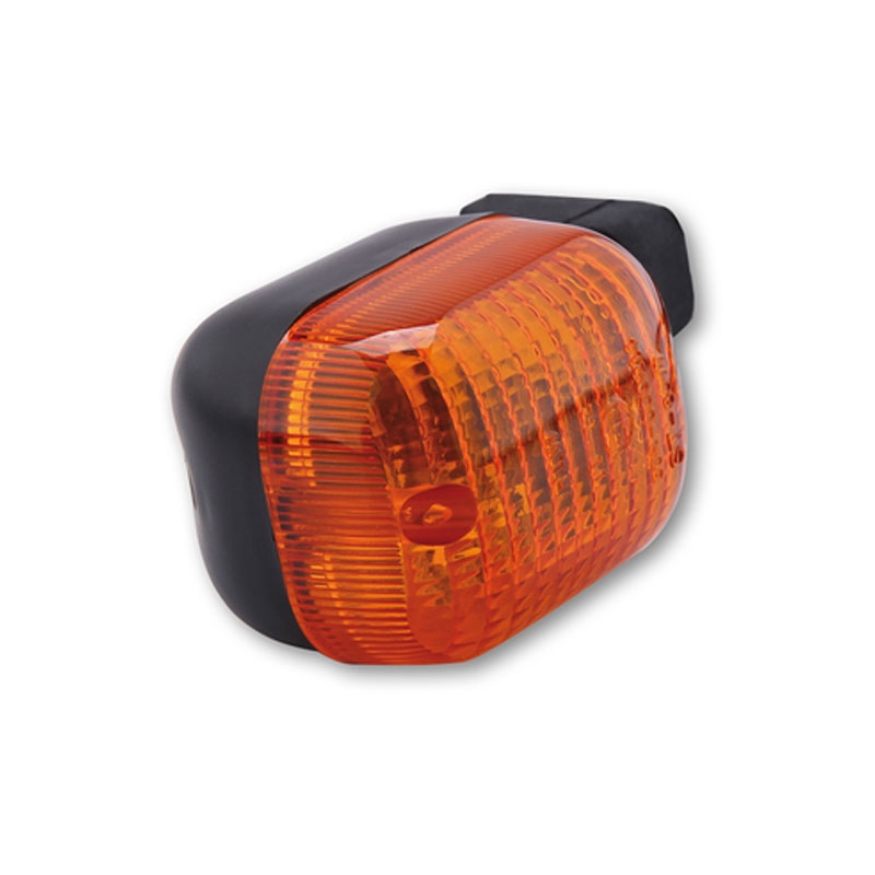 Мигач за мотоциклет Highsider Smart Duc Style черно-оранжев