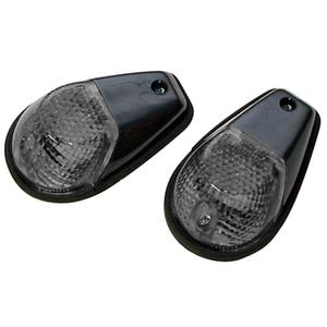 Мигач за мотоциклет Highsider Smart 12V/21W черно-пушен