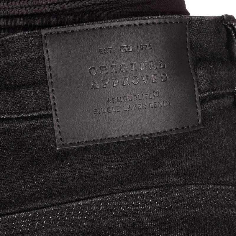Дамски мотоциклетни дънки Oxford Sofia AA Slim jeans черни