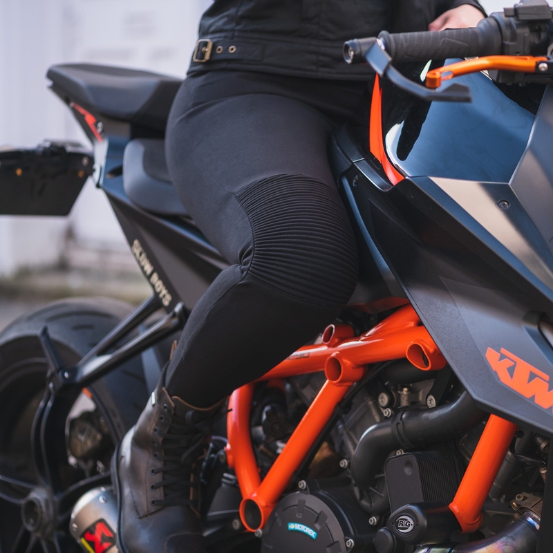 Дамски мотоциклетни клинове Oxford Super Moto черни
