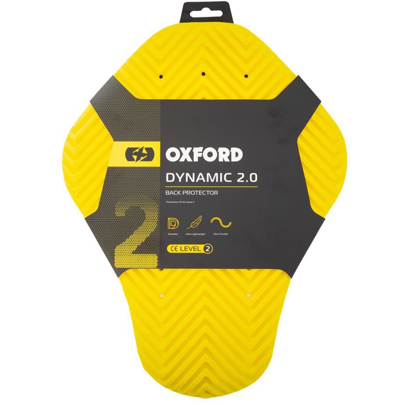 Протектор за гръбначен стълб Oxford Dynamic 2.0 ниво 2, жълт
