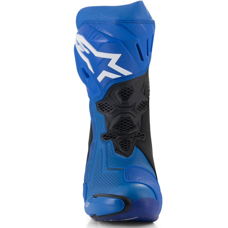 Мотоциклетни ботуши Alpinestars Supertech R Vented, синьо-черни